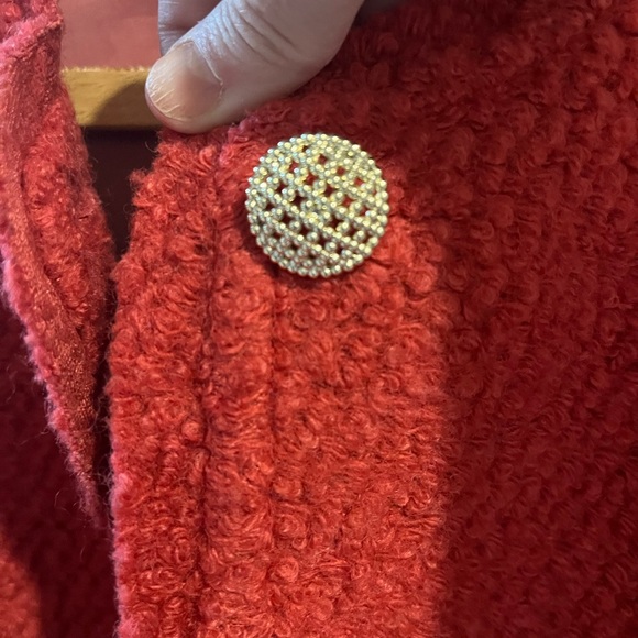 Something Navy Red Teddy Jacket - Picture 5 of 15